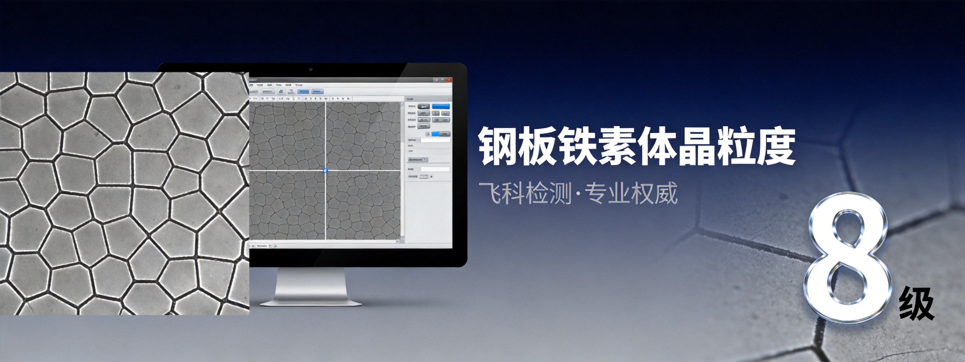 钢板铁素体晶粒度