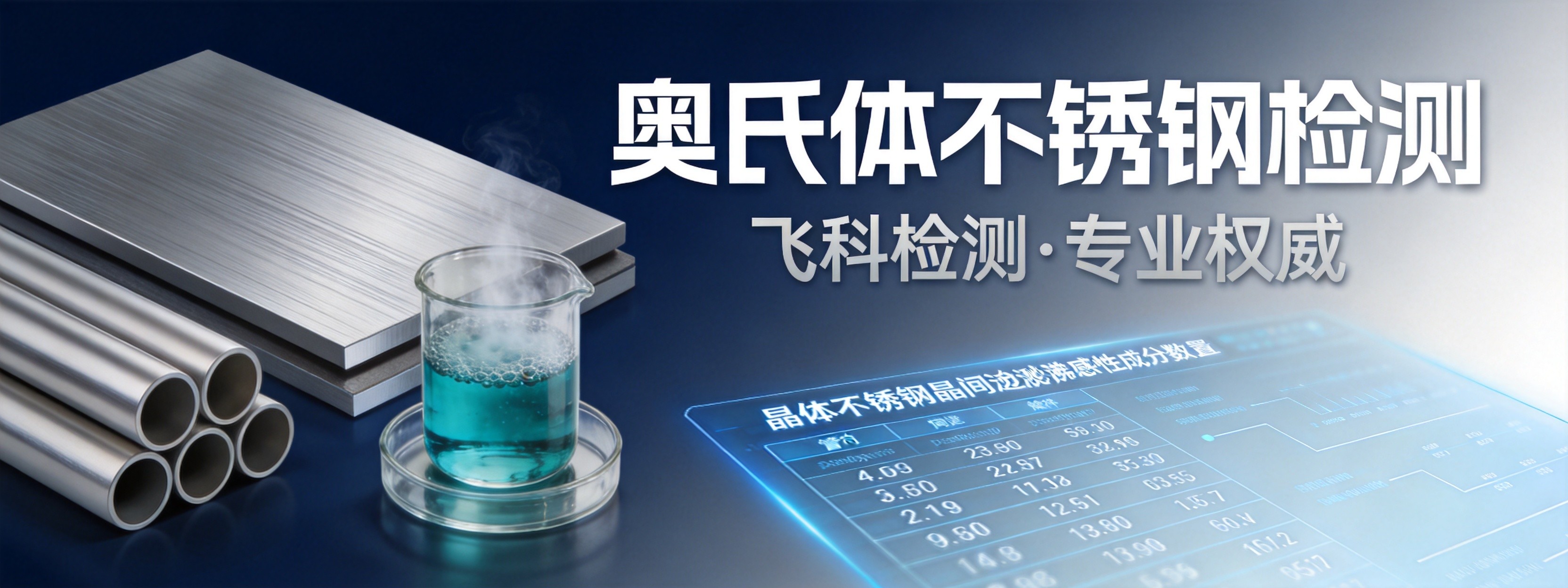 奥氏体不锈钢检测