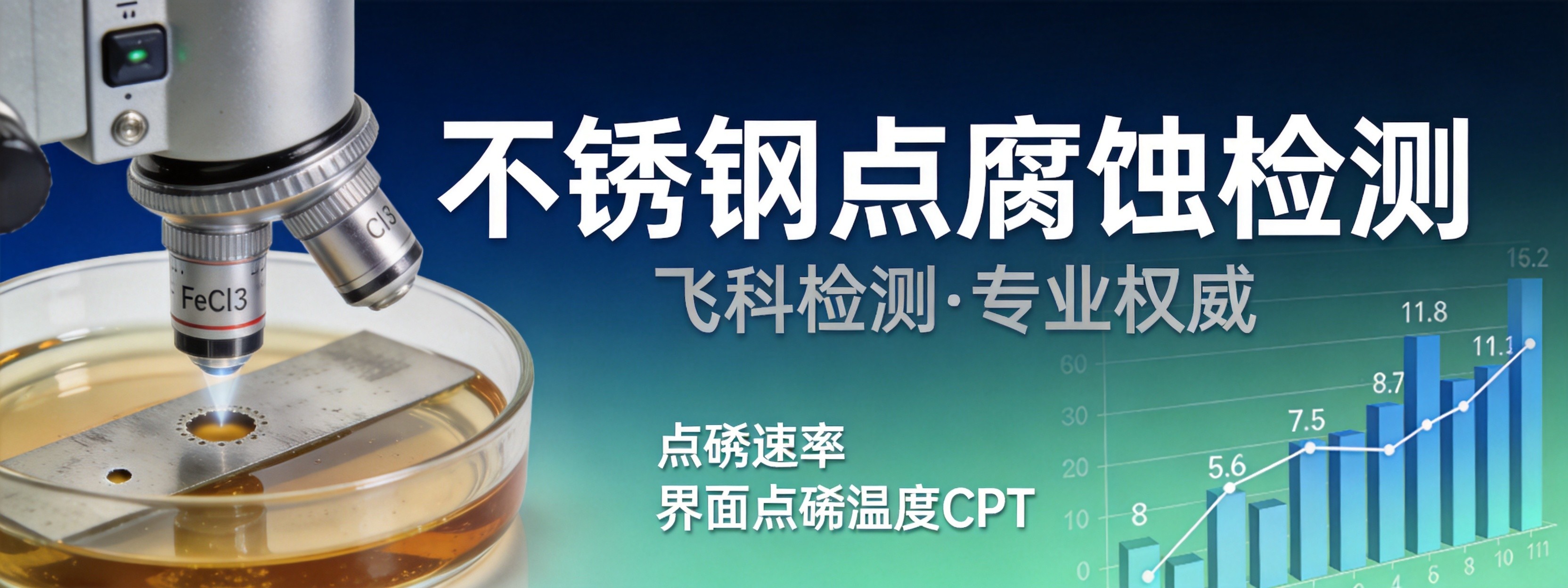 不锈钢点腐蚀检测