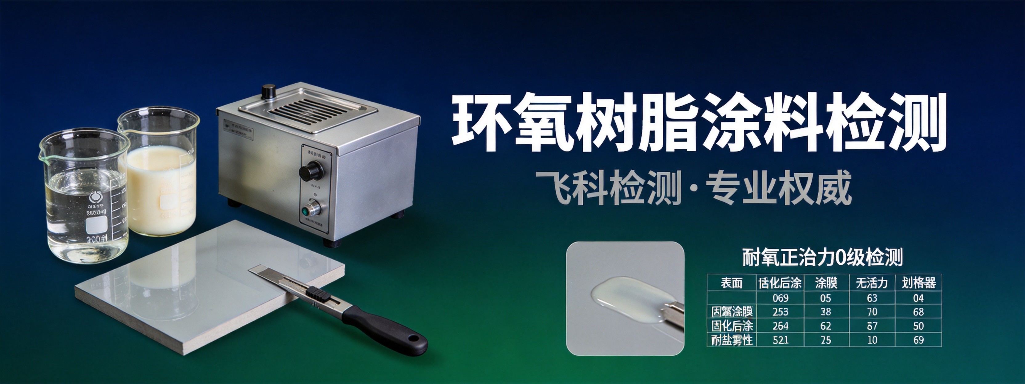 环氧树脂涂料检测