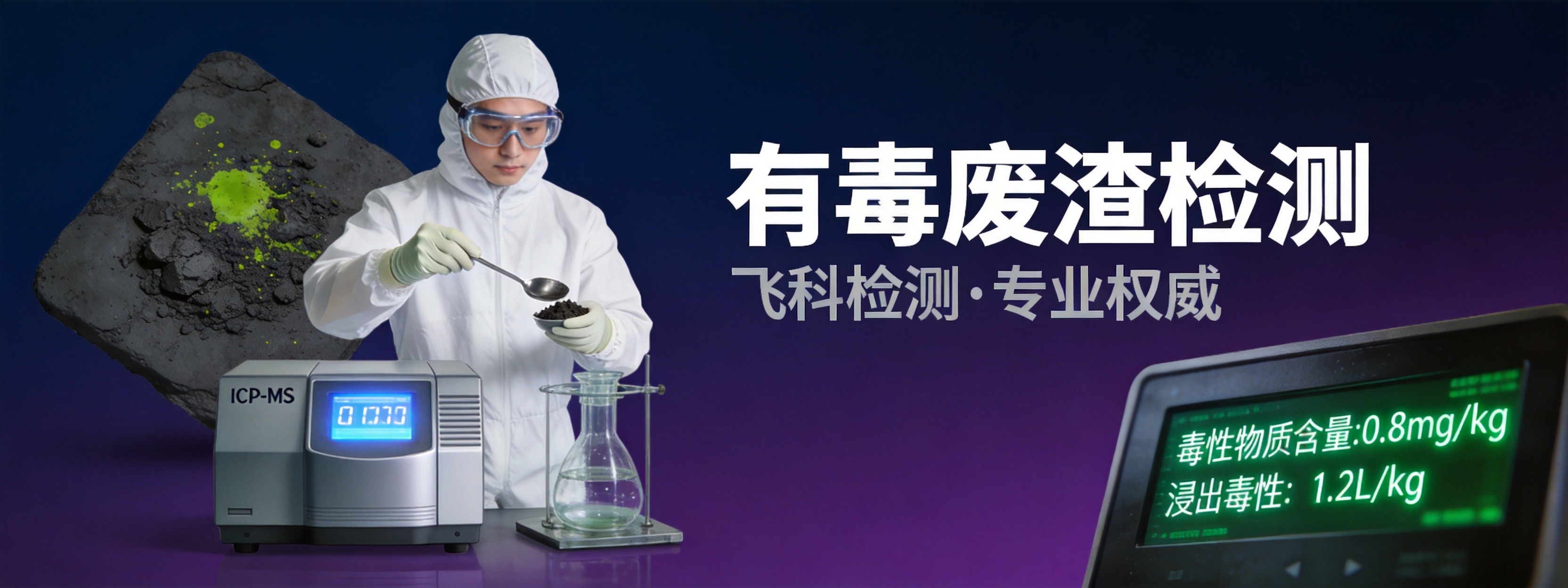 有毒废渣检测