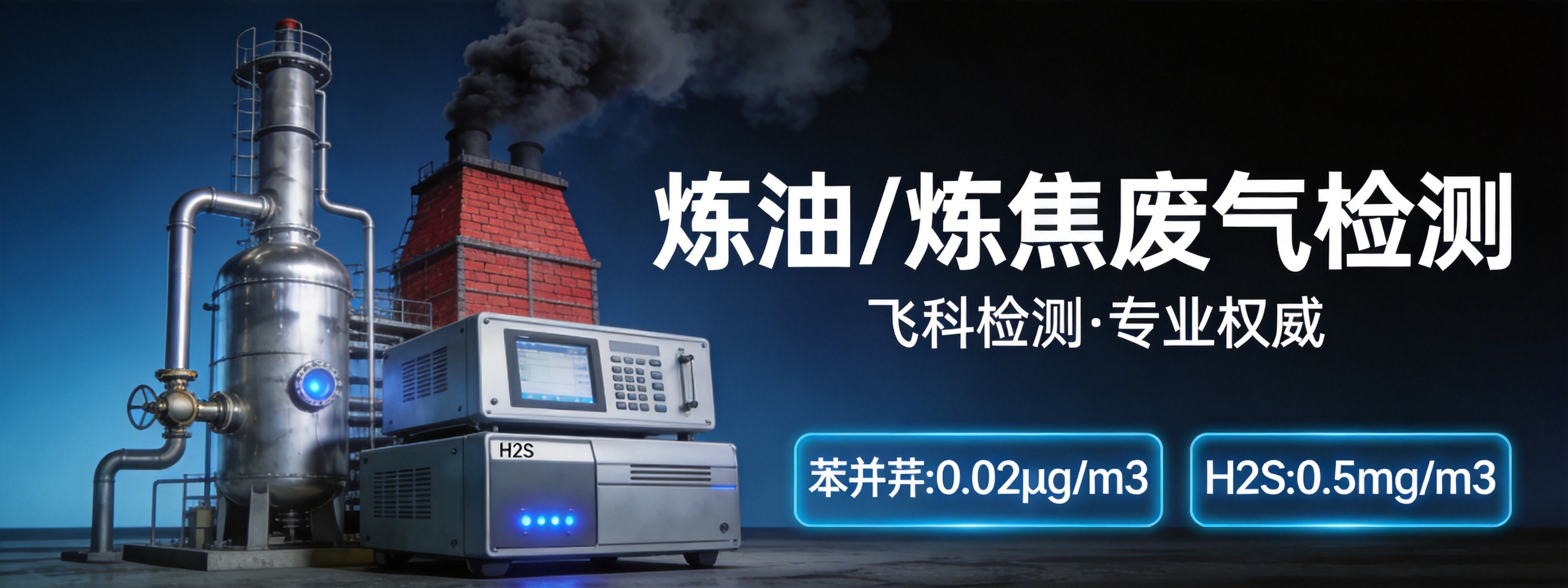 炼油/炼焦废气检测