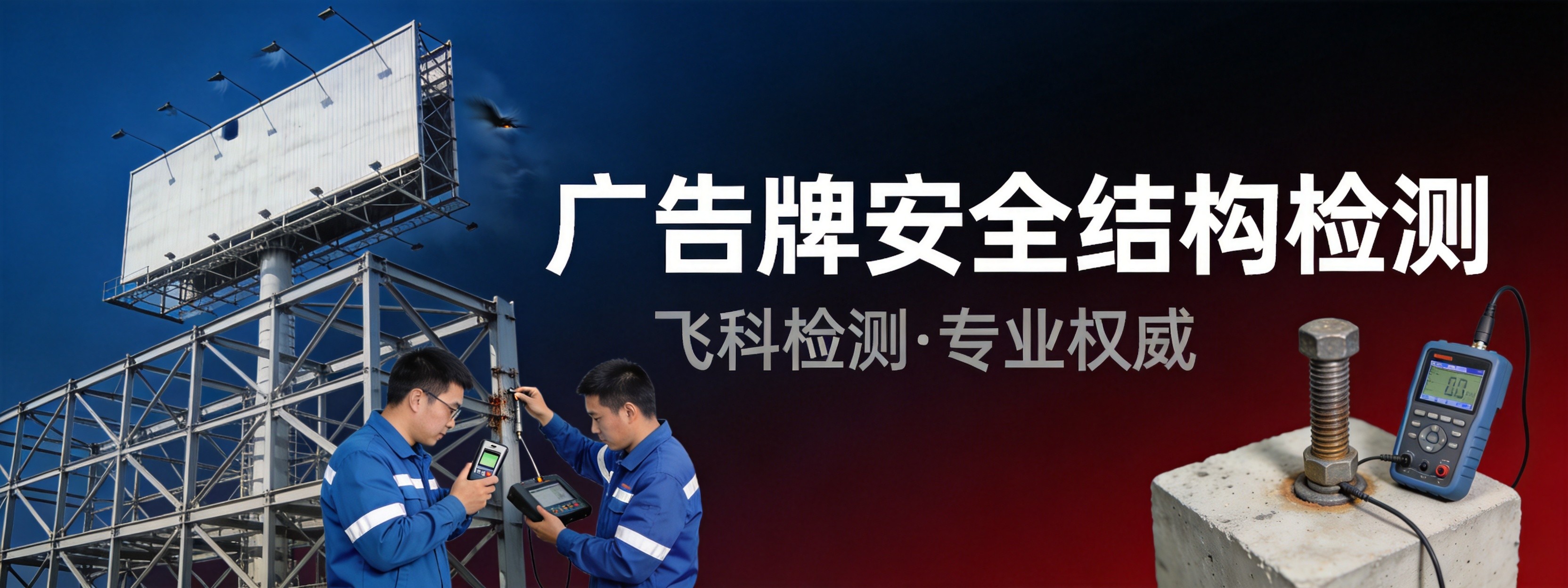广告牌安全结构检测