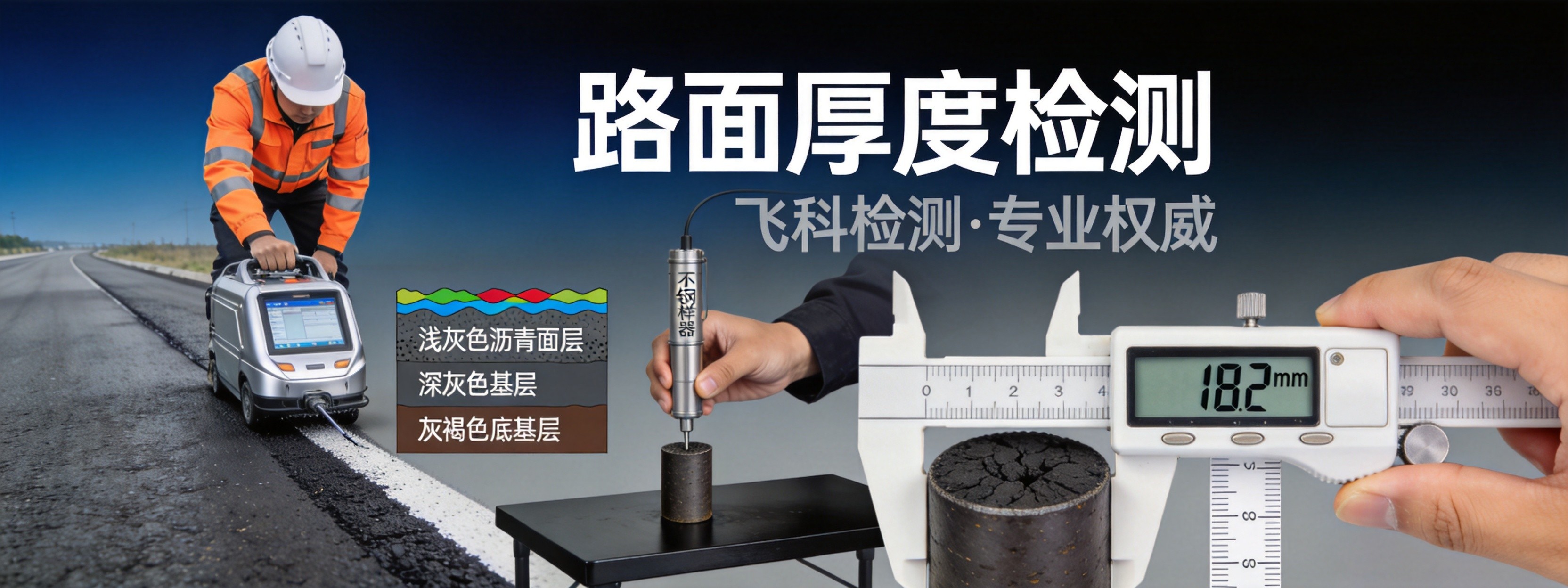 路面厚度检测