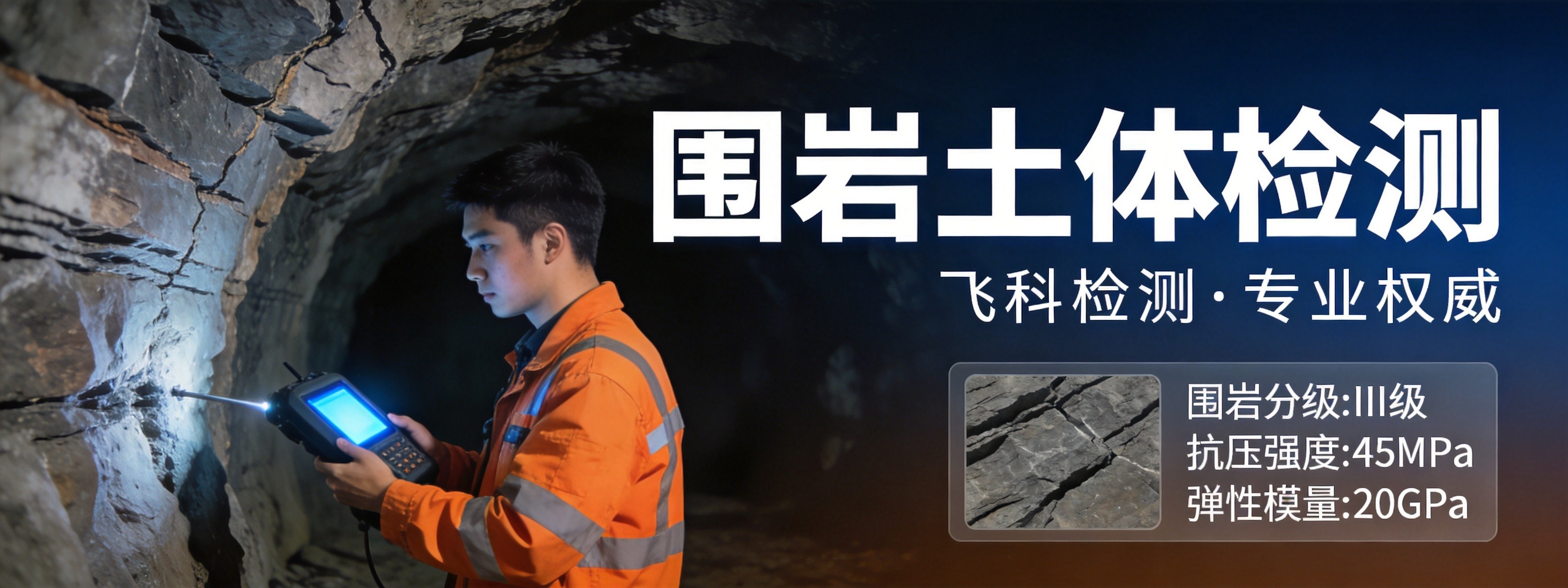 围岩土体检测
