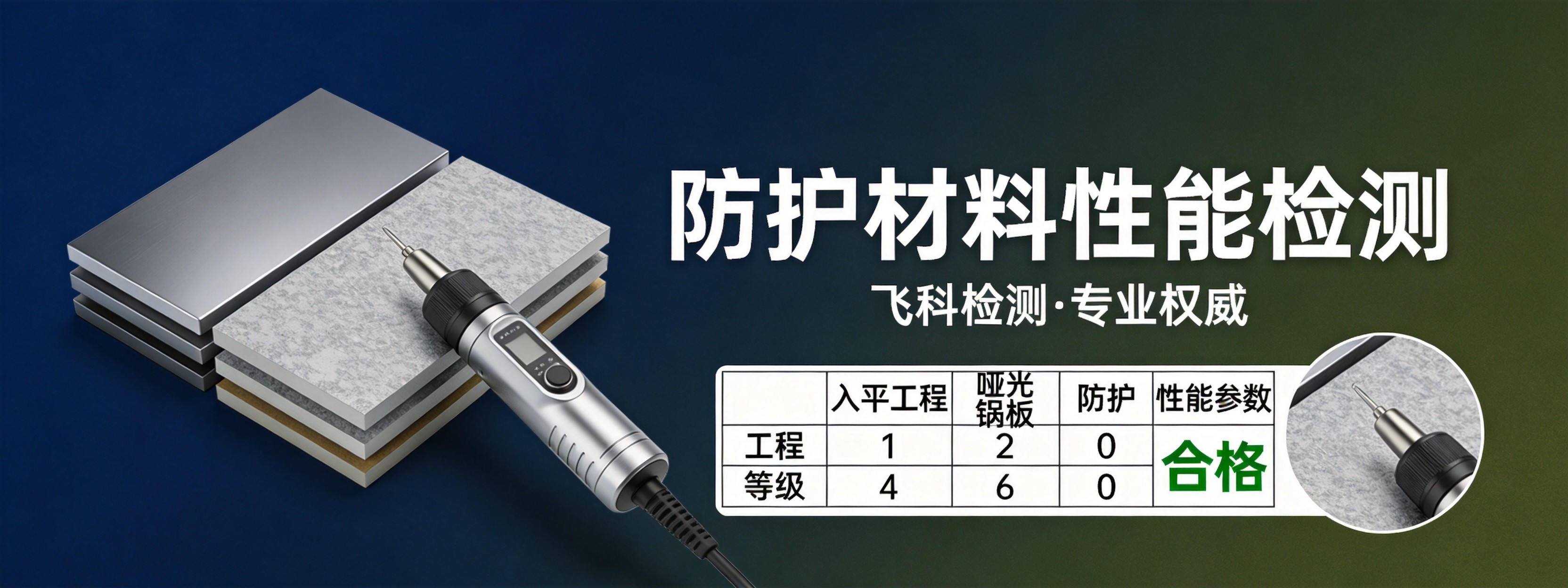 防护材料性能检测